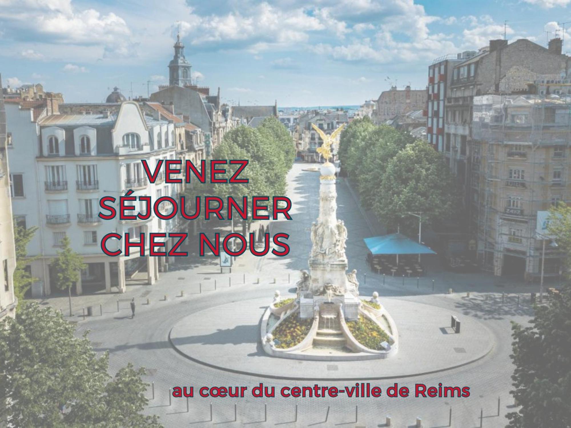 Colbert 541 Hypercentre Apartment Reims Bagian luar foto